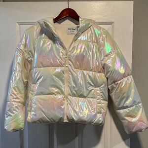Old Navy Shimmering Kids Puffer Jacket